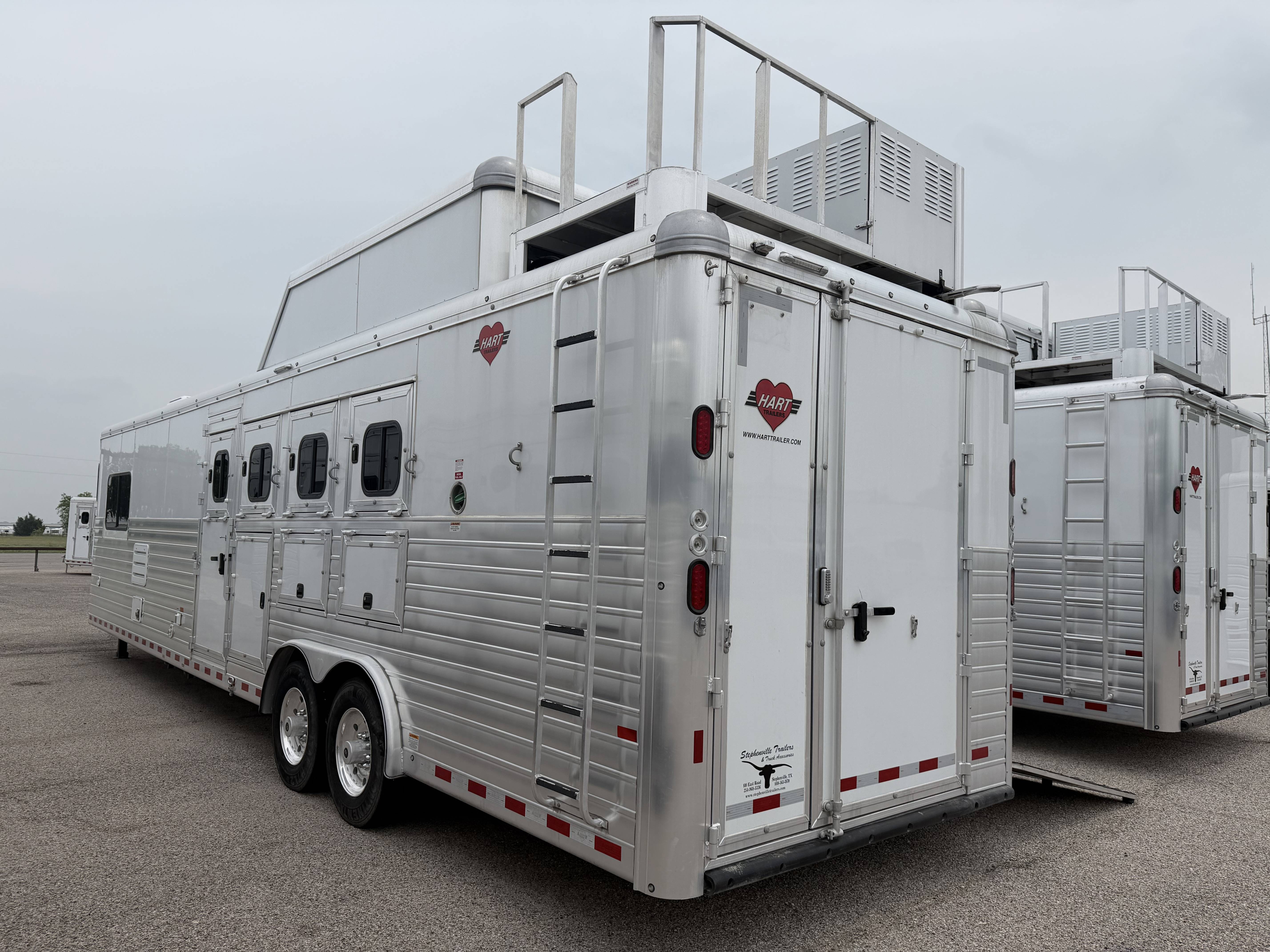 2024 Hart Trailers 4H 14' SW Side Load w/ Diesel Gen Living Quarter Trailers