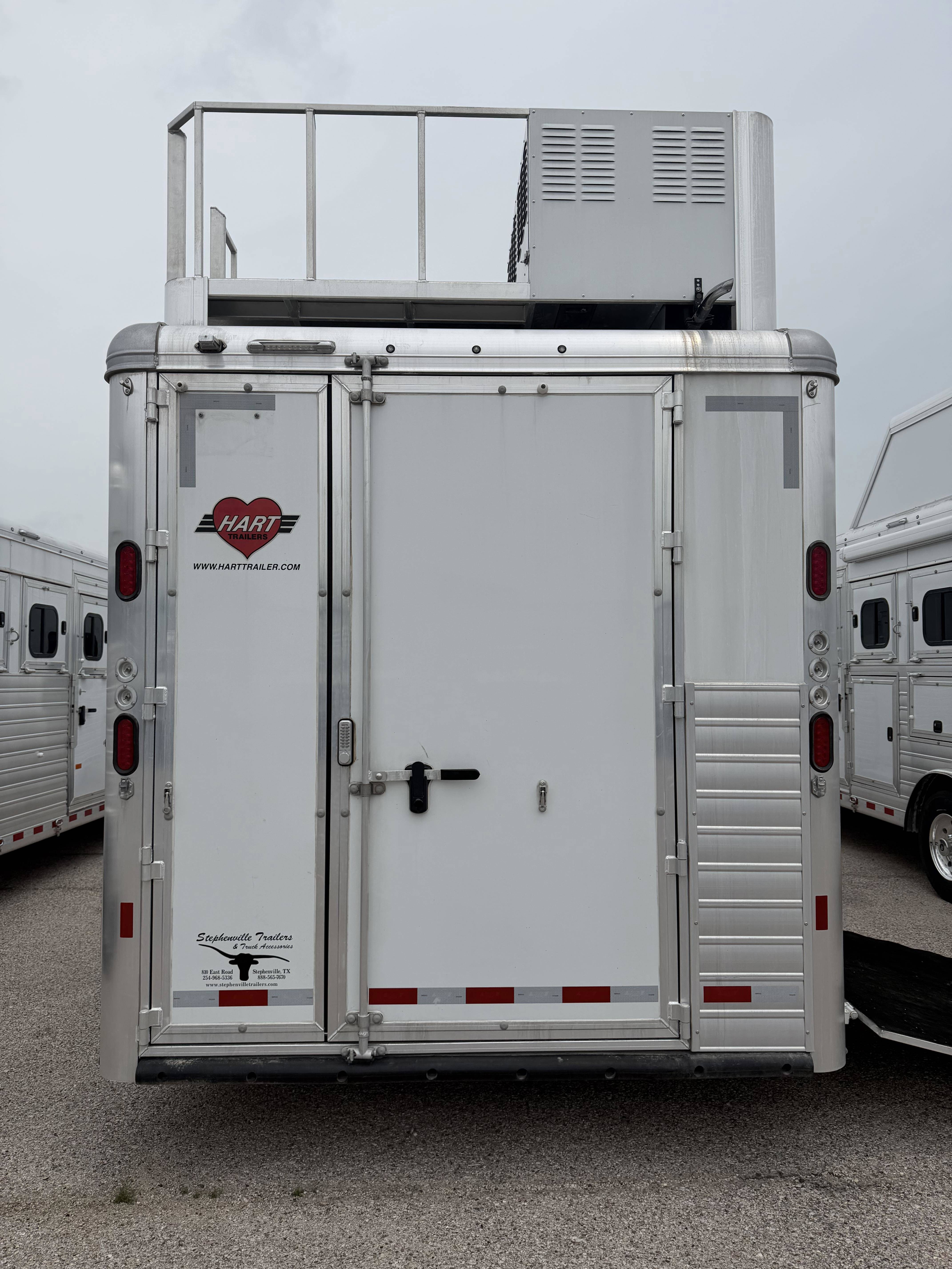 2024 Hart Trailers 4H 14' SW Side Load w/ Diesel Gen Living Quarter Trailers