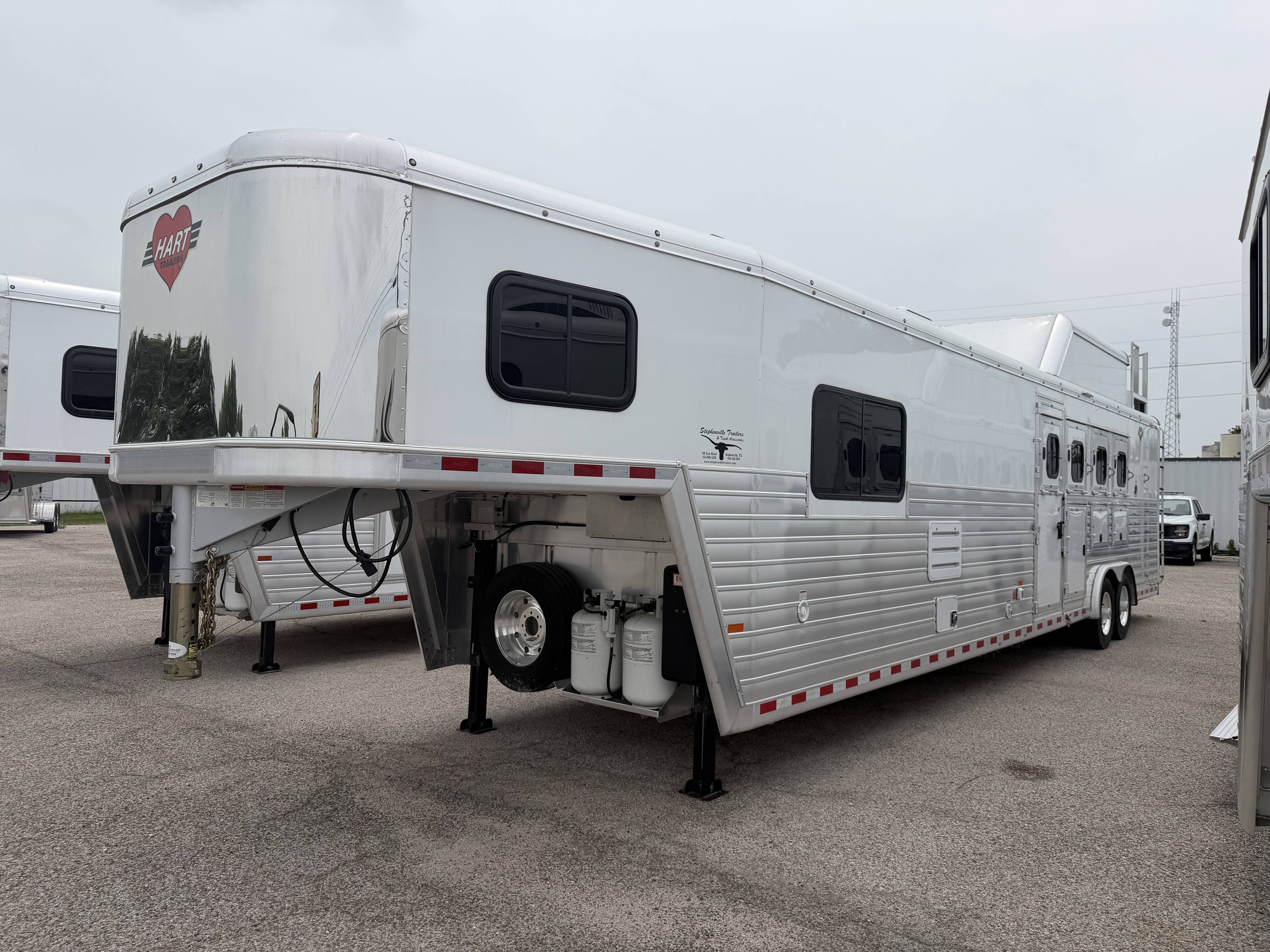 2024 Hart Trailers 4H 14' SW Side Load w/ Diesel Gen Living Quarter Trailers