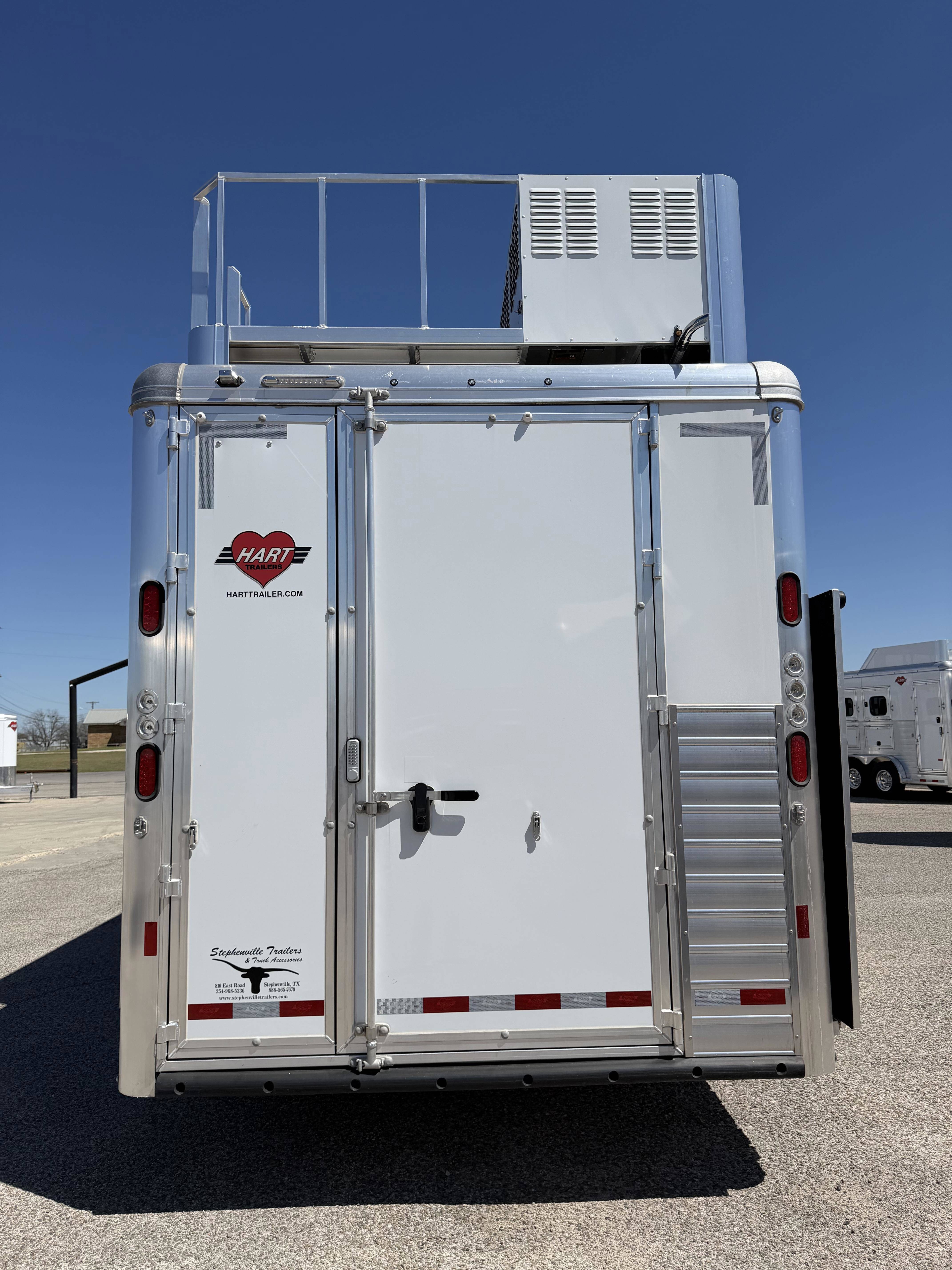 2026 Hart Trailers 4H 13'6 SW Slide Out Side Load Living Quarter Trailers