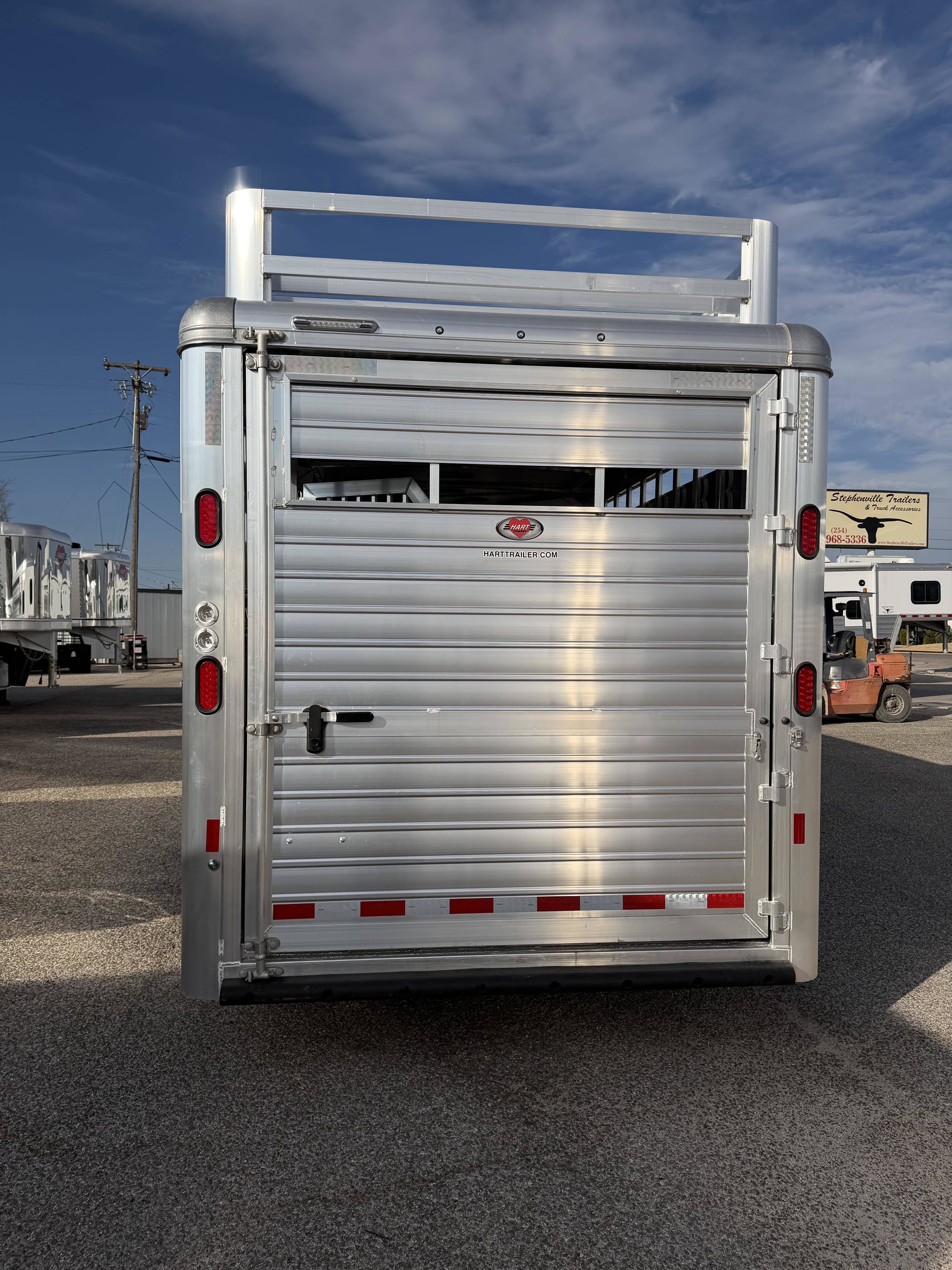 2026 Hart Trailers 4H Smarttack II - 7'6 wide Gooseneck Horse Trailers