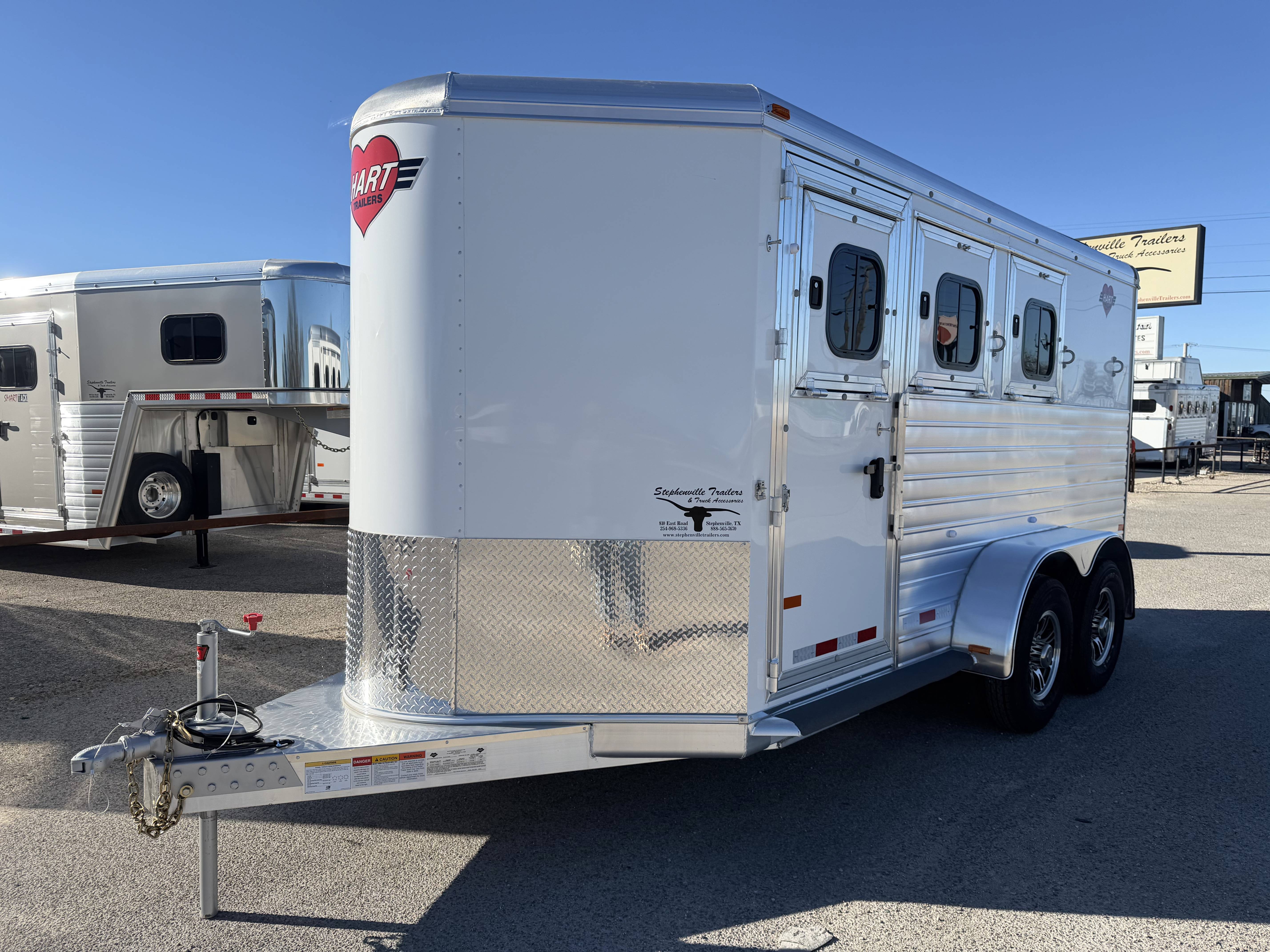 2026 Hart Trailers MVP 3H/BP Bumper Pull Horse Trailers