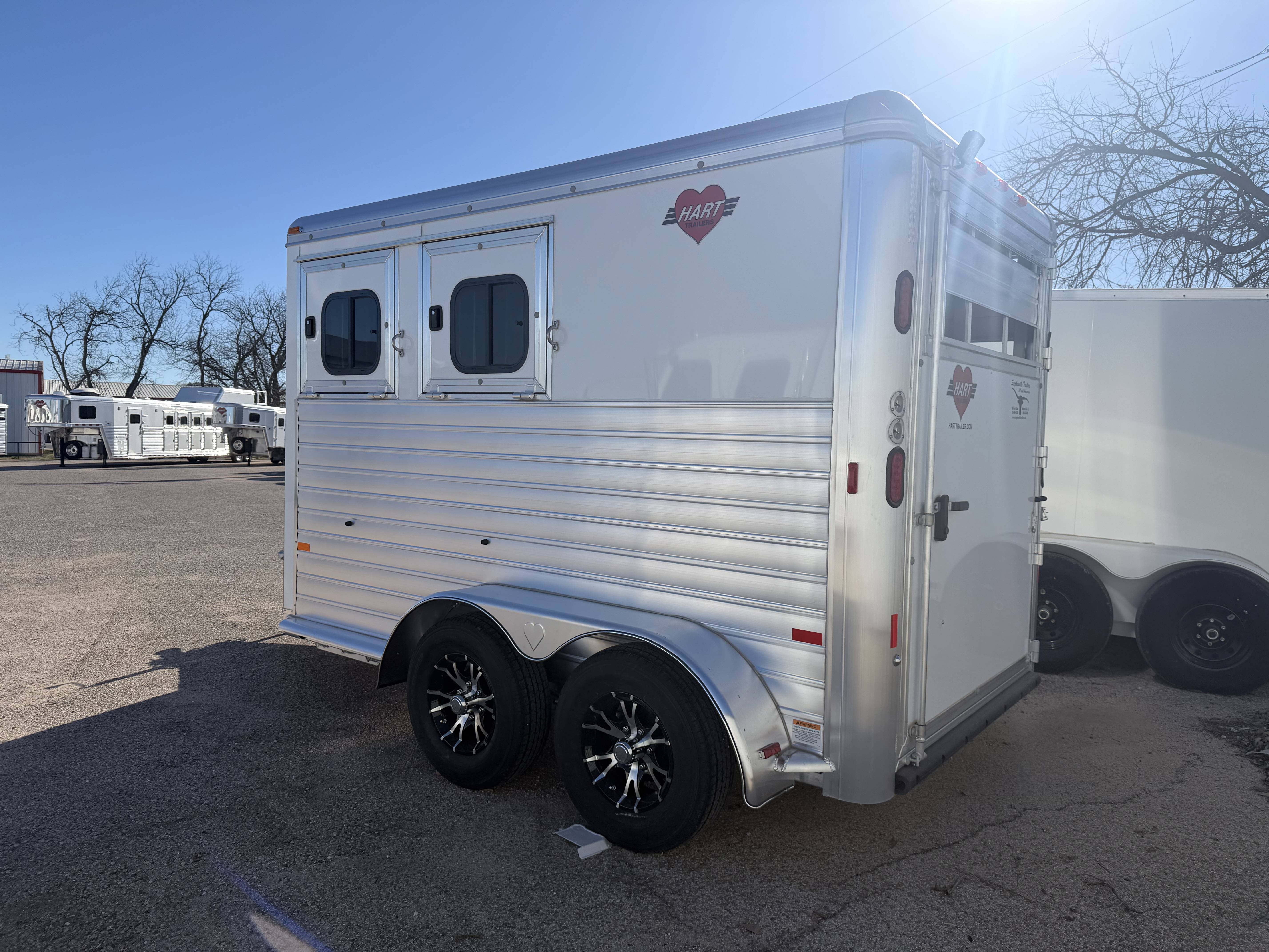 2026 Hart Trailers Solution 2H/BP Bumper Pull Horse Trailers