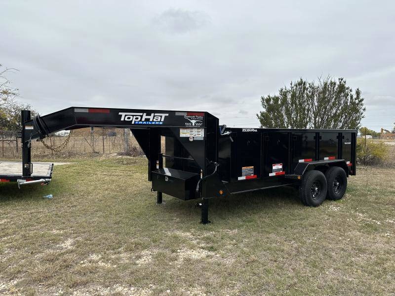 2027 Top Hat Trailers 7 x 14' GN Dump Specialty Trailer Specialty Trailers