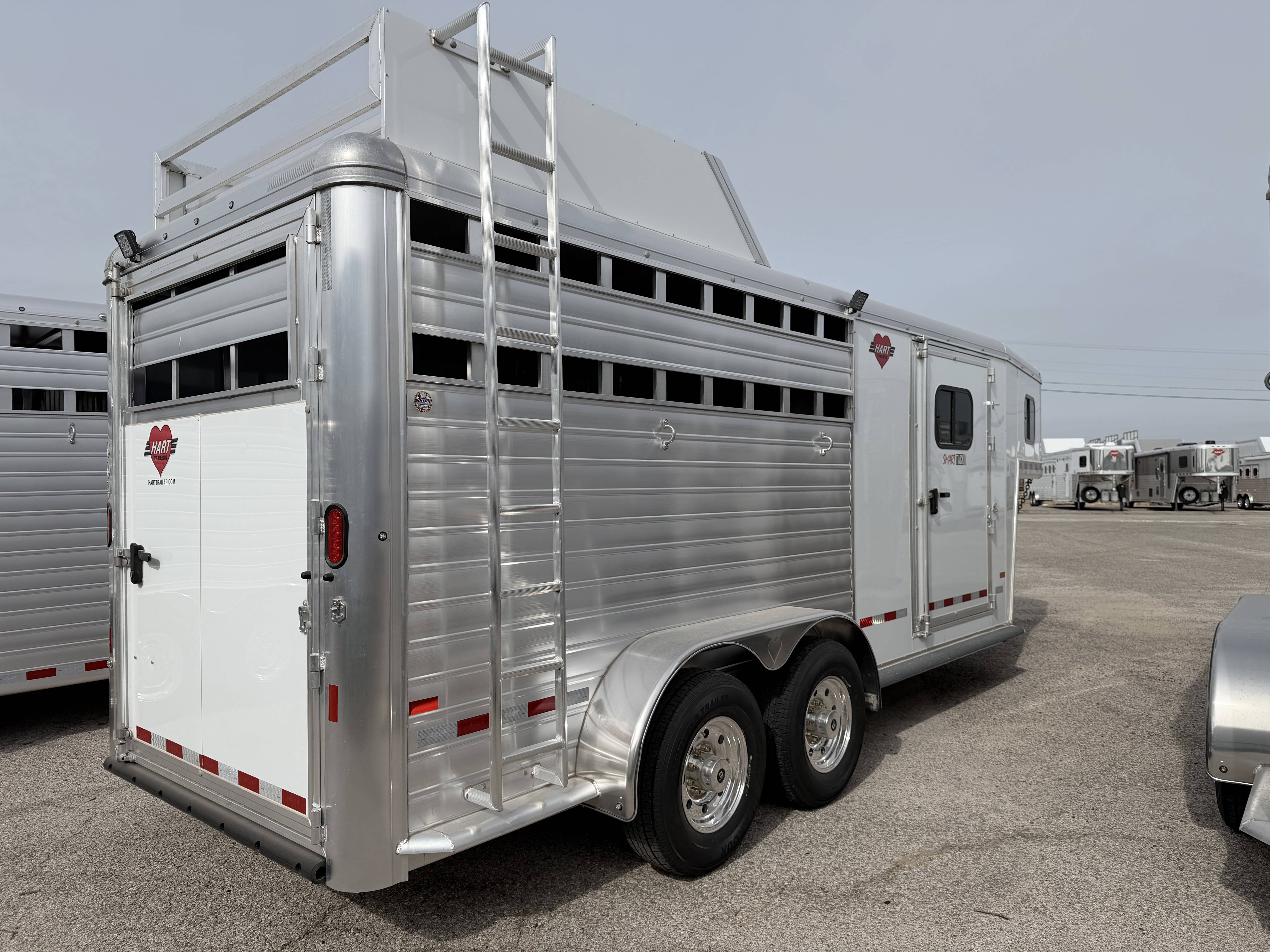 2026 Hart Trailers Solution 3H Smarttack II Gooseneck Horse Trailers