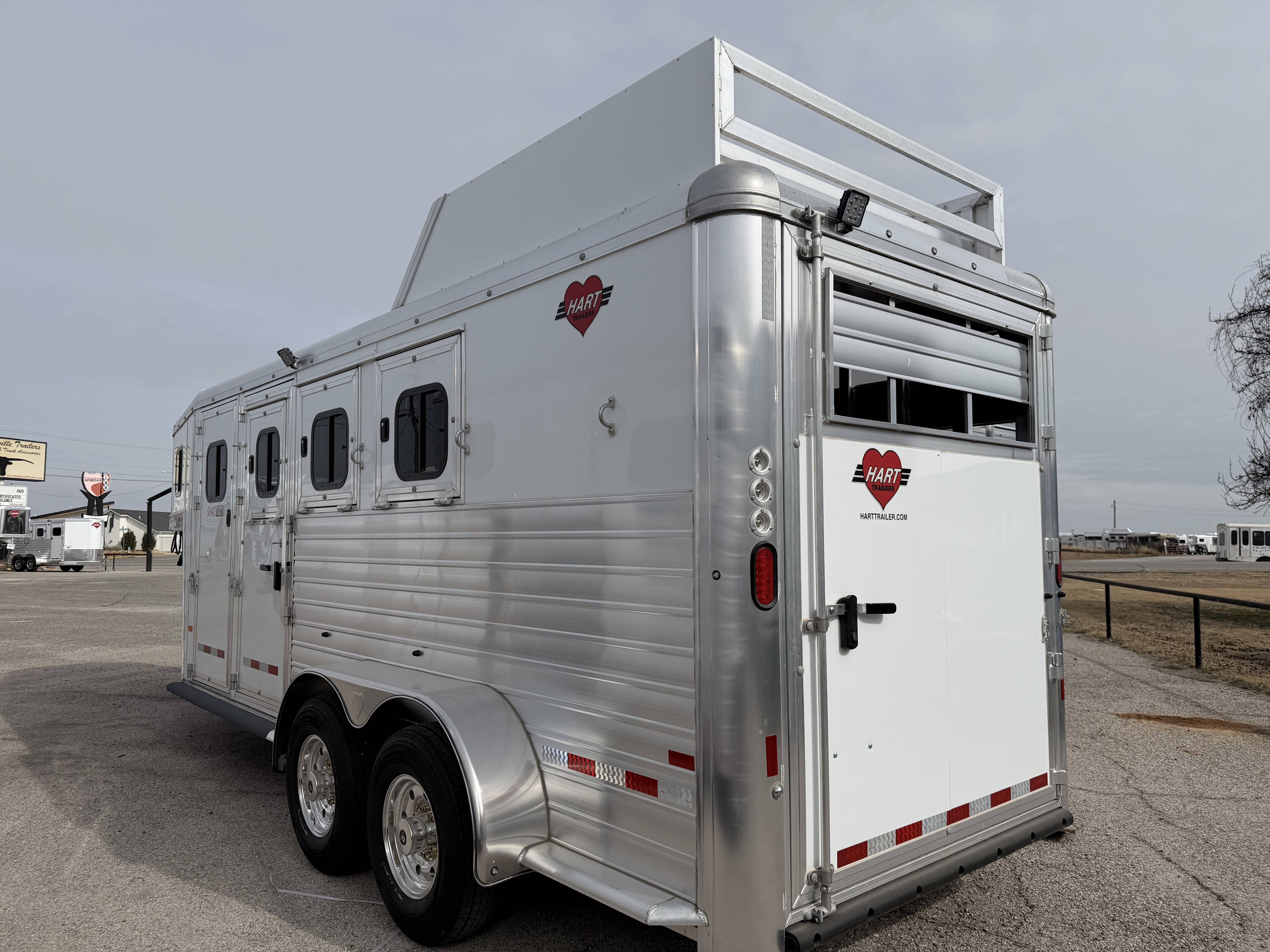 2026 Hart Trailers Solution 3H Smarttack II Gooseneck Horse Trailers