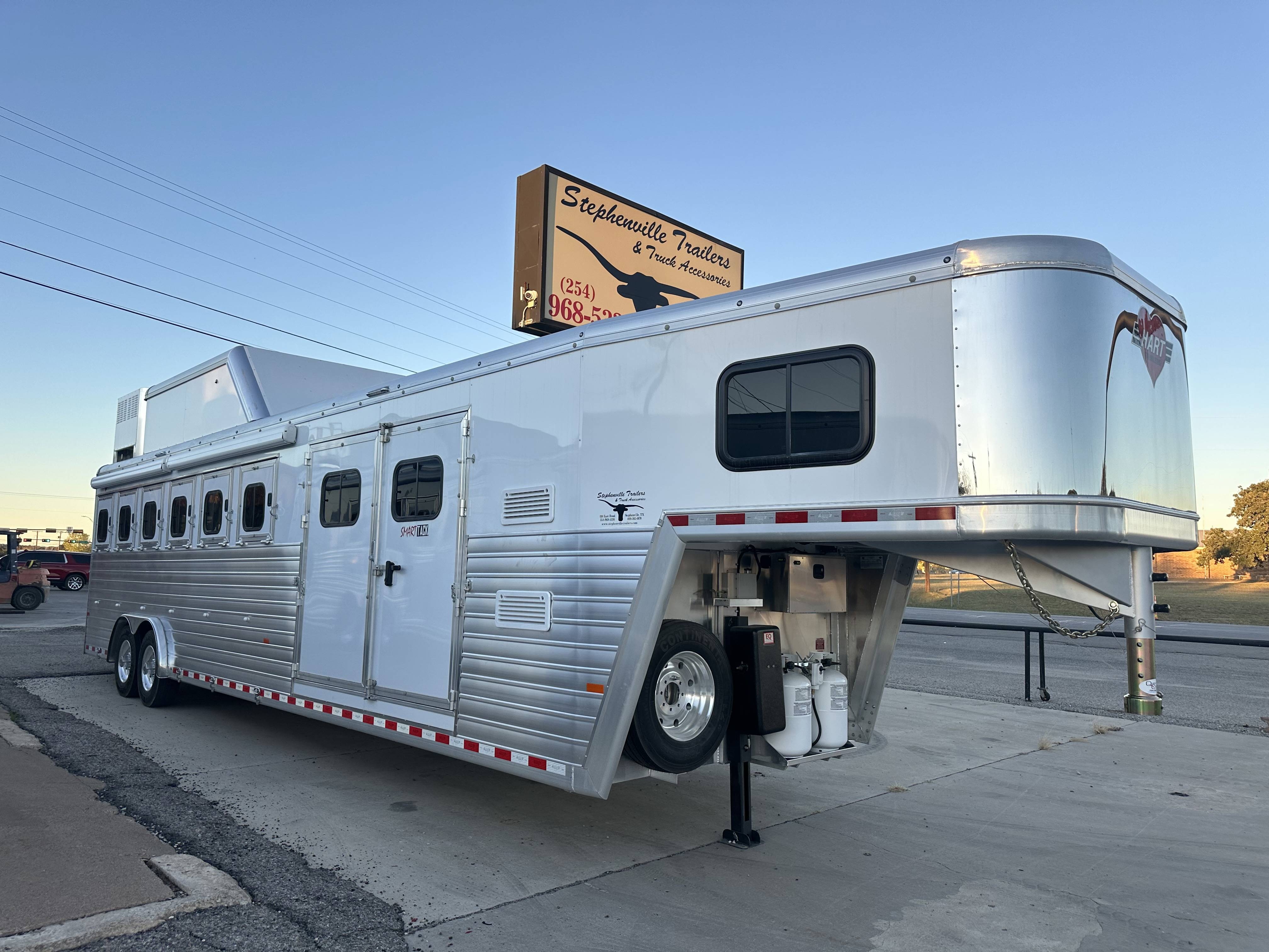 2024 Hart Trailers 6H Smarttack 8' SW Jackpot LQ w/ Diesel Gen Living Quarter Trailers