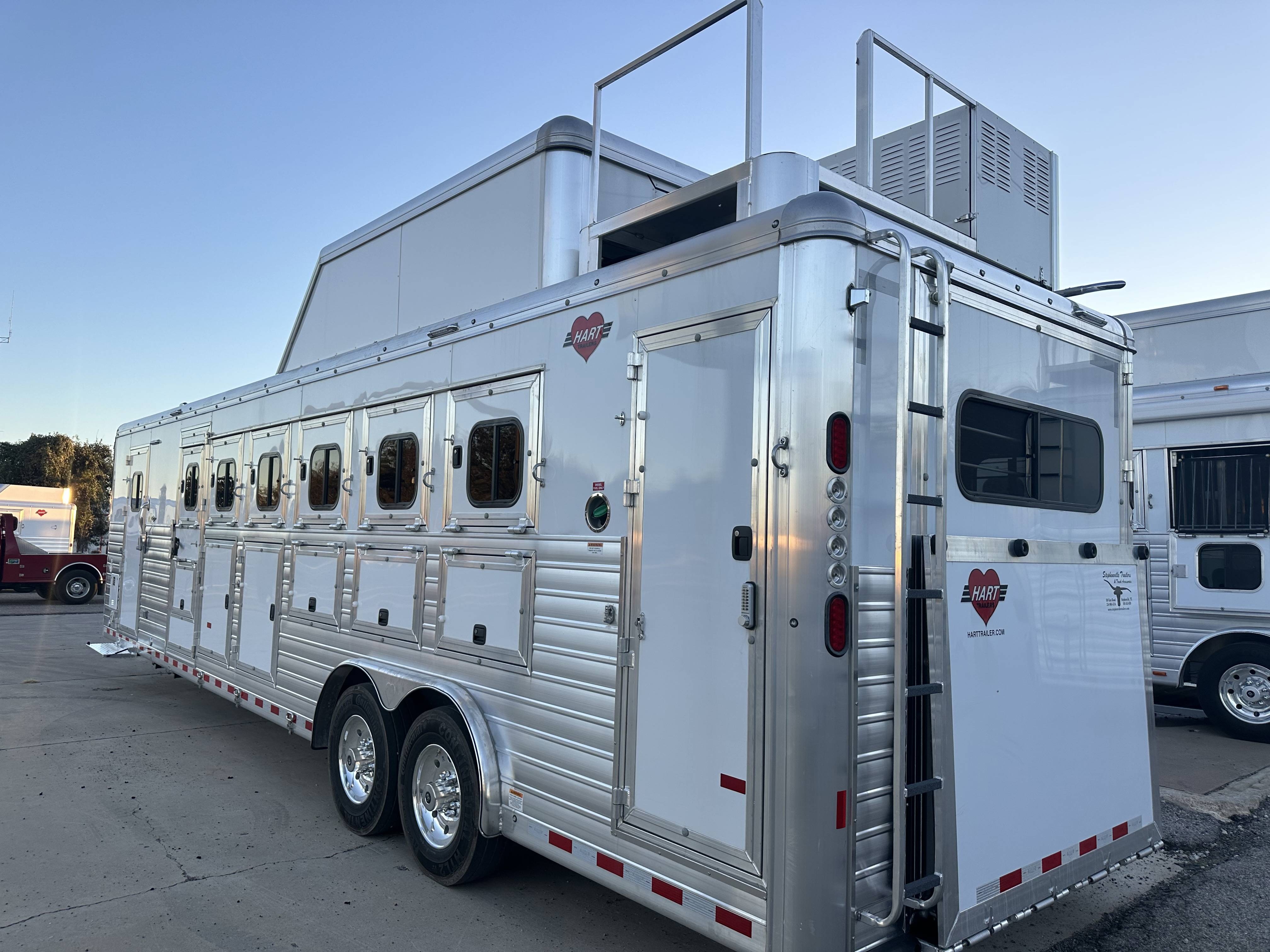 2024 Hart Trailers 6H Smarttack 8' SW Jackpot LQ w/ Diesel Gen Living Quarter Trailers