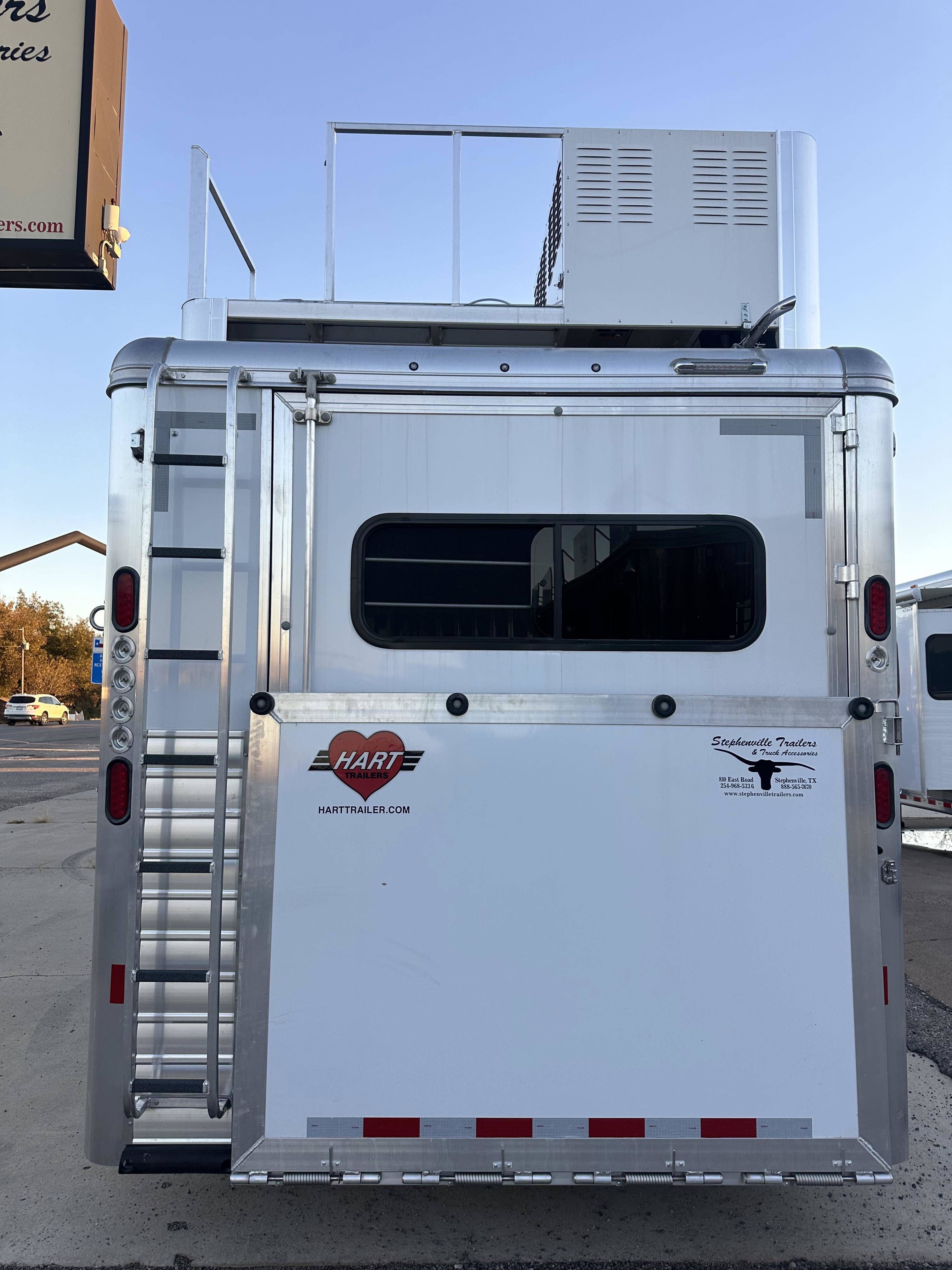 2024 Hart Trailers 6H Smarttack 8' SW Jackpot LQ w/ Diesel Gen Living Quarter Trailers